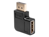 Bild von LINDY DisplayPort 1.4 Adapter 90 Grad rechts Winkeladapter M/F