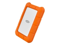 Bild von LACIE RUGGED Secure 2TB USB-C USB3.1 Drop- crush- and rain-resistant for all-terrain use orange
