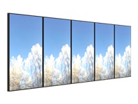 HI-ND Videorow Mounting kit for 5x1 video wall portrait screen size 43inch wall-mountable