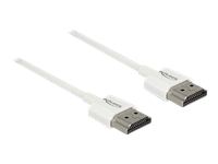 Bild von DELOCK Kabel High Speed HDMI mit Ethernet - HDMI-A Stecker > HDMI-A Stecker 3D 4K 1 m Slim High Quality