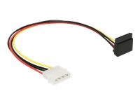 Bild von DELOCK Stromkabel SATA 15 Pin Buchse > 4 Pin Molex Stecker Metall 30cm