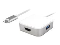 Bild von VALUE Display Adapter USB Typ C - HDMI + 2x USB 3.2 Gen 1 Typ A + PD