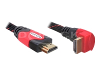 Bild von DELOCK Kabel HDMI A-A St/St gewinkelt 1m