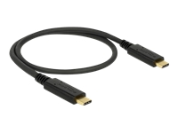 Bild von DELOCK USB 2.0 Kabel Type-C zu Type-C 0,5 m 5 A E-Marker