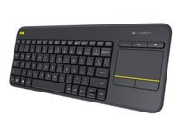 Logitech Wireless Touch Keyboard K400 Plus, langaton näppäimistö/hiiri -yhdistelmä - Näppäimistöt ja hiiret - 5099206059382 - 1