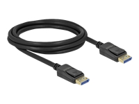 Bild von DELOCK DisplayPort 2.0 Kabel 10K 60Hz 54Gbps Kunststoffgehäuse 2m