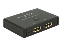 Bild von DELOCK Displayport 2 - 1 Umschalter bidirektional 4K 60 Hz