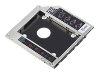 Bild von DIGITUS 2te SSD/HDD Caddy SATA zu SATA III Unterstützt 6,4cm 2,5Zoll SSD oder HDD mit SATA I-III  129x128x9 5 mm