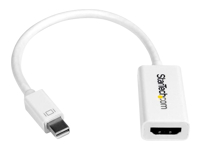 Bild von STARTECH.COM Mini DisplayPort auf HDMI 4k - 30Hz Adapter - DP 1.2 zu HDMI Audio Video Konverter für MacBook Pro  / Air - Weiss