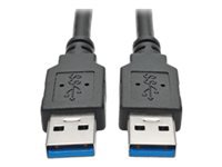 Bild von EATON TRIPPLITE USB 3.0 SuperSpeed A/A Cable M/M Black 3ft. 0,91m