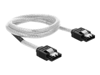 Bild von DELOCK SATA 6 Gb/s Kabel 50cm transparent