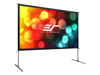 ELITE OMS100HR2 16:9 H:124.5 W:221.5 Yes Outdoor Portable Light Weight Aluminium Frame Movie Screen (Carrying Bag included)