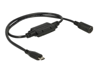 Bild von NAVILOCK Anschlusskabel MD6 Buchse Seriell > Micro USB OTG Stecker 52 cm
