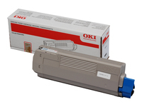 Bild von OKI C610 Toner schwarz Standardkapazität 8.000 Seiten 1er-Pack