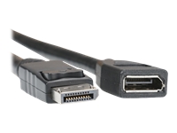 Bild von EFB DisplayPort 1.4 Verlängerungskabel DP Stecker - DP Buchse 8K60Hz schwarz 2m