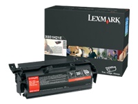 Bild von LEXMARK X651, X652, X654, X656, X658, Toner schwarz Standardkapazität 25.000 Seiten 1er-Pack