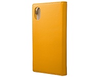 Bild von GRAMAS Joy Colors Leder Flipcase iPhone X Premium Schutzhuelle iPH X italienisches Leder Magnetverschluss Kartentasche YL gelb