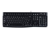 Bild von LOGITECH K120 Corded Keyboard black USB for Business - EMEA (NLB)