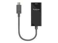 Bild von PURELINK IS211 iSerie - 0,10m USB-C auf Mini DisplayPort Adapter 4K60 schwarz