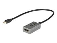 Bild von STARTECH.COM Mini DisplayPort auf HDMI Adapter - mDP 1.2 auf HDMI Adapter Dongle - 1080p - Videokonverter - 30cm Kabel