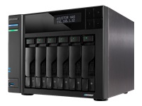 ASUSTOR AS6706T V2 6 Bay NAS Intel Celeron N5105 8Go DDR4 Dual 5GbE Ports 4xM.2 6xSATA