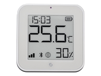 SHELLY BLU H&T Display White Zigbee Display Climate Sensor