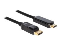 Bild von DELOCK Kabel Displayport > HDMI St/St 2m