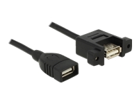 Bild von DELOCK Kabel USB 2.0 Typ-A Buchse > USB 2.0 Typ-A Buchse zum Einbau 1 m