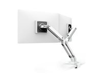 ERGOTRON MXV Desk dual Monitorarm with under mount C-Clamp for 2 Monitore to 61cm 24inch VESA 75x75 100x100mm bis 18,1kg