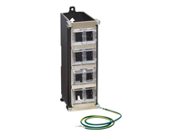 EATON 8-Port Metal DIN-Rail Patch Panel