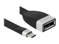 Bild von DELOCK FPC Flachbandkabel USB Type-C zu DisplayPort DP Alt Mode 4K 60Hz 13,5cm