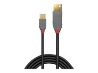 Bild von LINDY 1m USB 2.0 Typ A an C Kabel Anthra Line