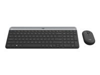 Bild von LOGITECH Slim Wireless Keyboard and Mouse Combo MK470 - GRAPHITE - DEU - CENTRAL