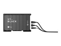 Bild von WD BLACK D10 GAME DRIVE FOR XBOX 12TB USB 3.2 8,9cm 3,5Zoll Black RTL