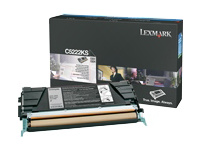 Bild von LEXMARK C522n, C524 Toner schwarz Standardkapazität 4.000 Seiten 1er-Pack