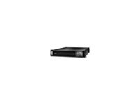 APC Smart-UPS SRT 1000VA RM UPS rack-mountable, AC 230V 1000Watt, 1000VA RS-232 USB output connectors, 6 PFC 2U, Black