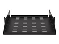 Bild von EATON TRIPPLITE SmartRack Universal-Mount Steel Rack Shelf - 2U Vented 55,12cm 21,7Zoll Deep Holds up to 100 lb. 45 kg