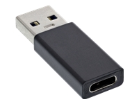Bild von INLINE USB 3.2 Gen.2 Adapter USB-A Stecker auf USB Typ-C Buchse