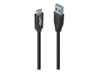 LINDY 0.5m USB 3.2 Type A to C Cable, 10Gbps, GRS