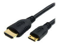 Bild von STARTECH.COM 2 m High Speed HDMI-Kabel mit Ethernet - HDMI auf HDMI Mini - Stecker/Stecker