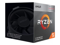 Bild von AMD Ryzen 5 3400G 4.2GHz AM4 4C/8T 65W 6MB with Wraith Spire Cooler BOX