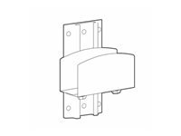 ERGOTRON MEDIUM PC MOUNT FOR LX PRO WALL SYSTEM white