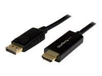 Bild von STARTECH.COM 1m DisplayPort auf HDMI Konverterkabel - 4K - DP auf HDMI Adapter mit Kabel - Ultra HD 4K - St/St