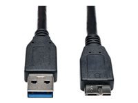 Bild von EATON TRIPPLITE USB 3.0 SuperSpeed Device Cable A to Micro-B M/M Black 3ft. 0,91m