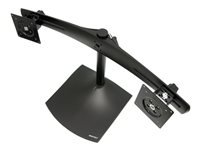 ERGOTRON DS100 Stand horizontal for 2 LCD displays aluminium steel black screen size up to 24inch desktop