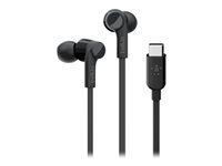 BELKIN SOUNDFORM - Headphones with USB-C Connector Black
