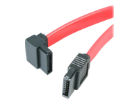 Bild von STARTECH.COM SATA 3 Kabel 15cm gewinkelt - S-ATA III Anschlusskabel bis 6Gb/s - Serial ATA - 90 Grad links abgewinkelt - Rot