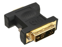 Bild von INLINE DVI-A Adapter Analog 12+5 Stecker auf VGA Buchse vergoldet