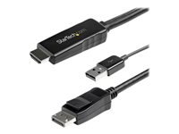 Bild von STARTECH.COM 3m HDMI auf DisplayPort Adapter - 4K 30Hz - Stromversorgung über USB - Aktives HDMI zu DisplayPort Kabel