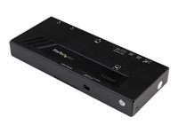 Bild von STARTECH.COM 2 Port HDMI automatischer Video Switch - 4K 2x1 HDMI Switch mit Fast Switching Auto Sensing und Serial Control